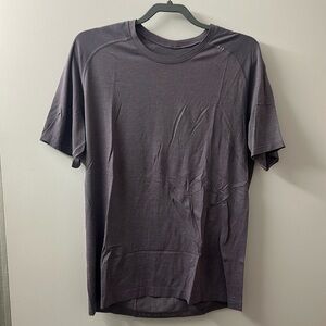 Lululemon Metal Vent Tech Short-Sleeve Shirt, Purple, Lg